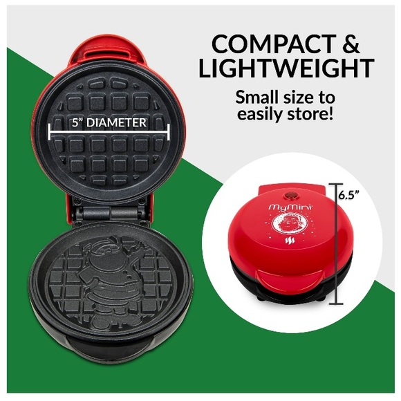 Set of MyMini holiday waffle makers - Picture 6 of 9